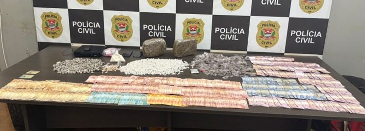 Prisão em família: pai e filho detidos com drogas e dinheiro