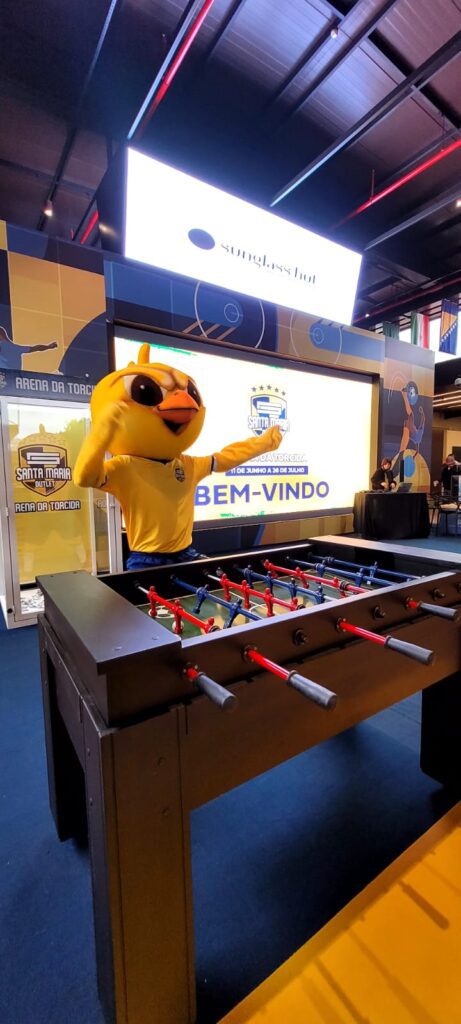 Arena da Torcida no Santa Maria Outlet | Crédito: Alexandre Oliveira