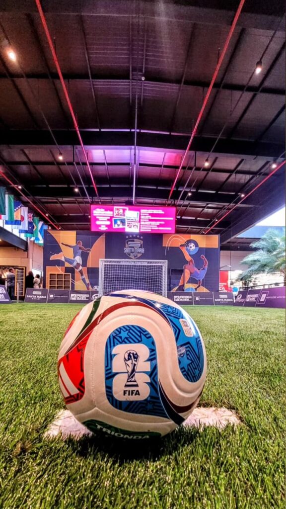 Arena da Torcida no Santa Maria Outlet | Crédito: Alexandre Oliveira